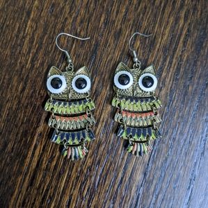 Owl earrings
